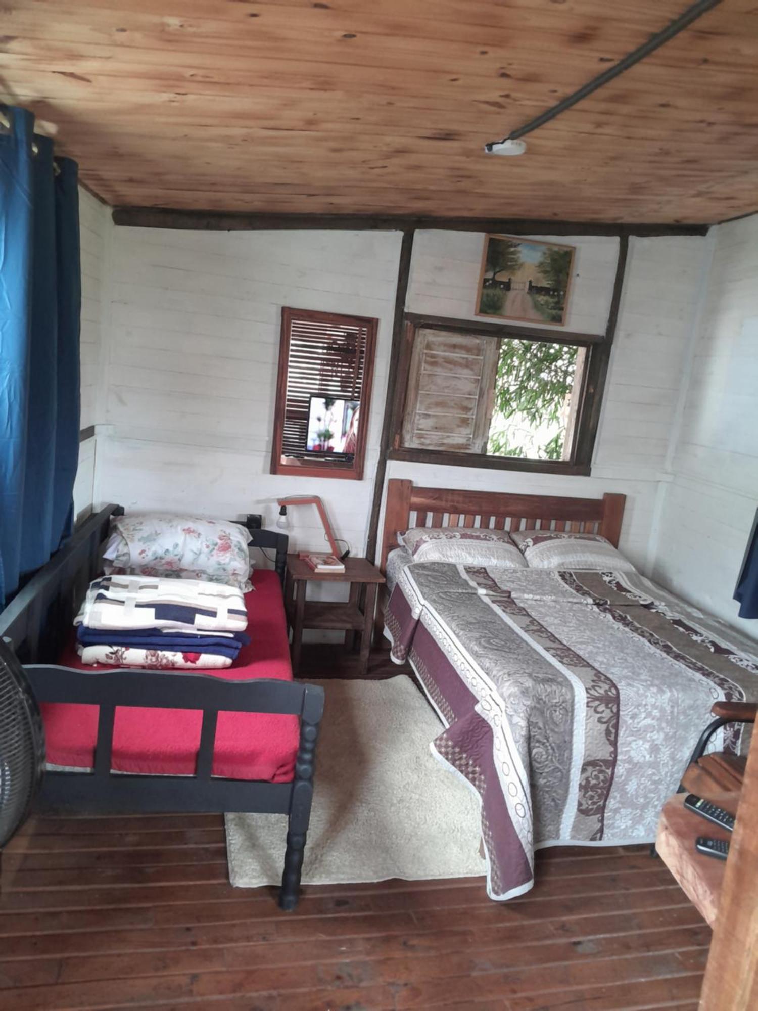Chale Bambu3 Apartment Cunha Bagian luar foto