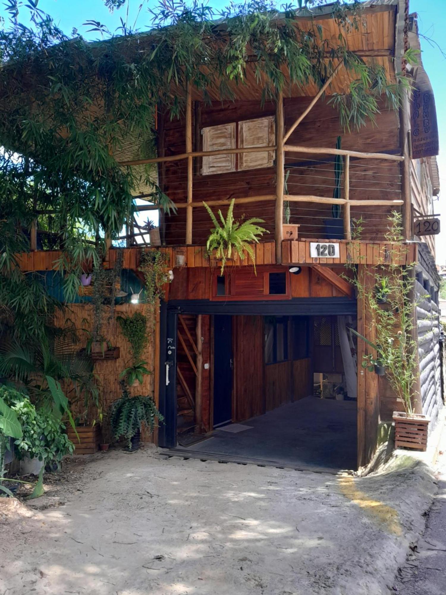 Chale Bambu3 Apartment Cunha Bagian luar foto